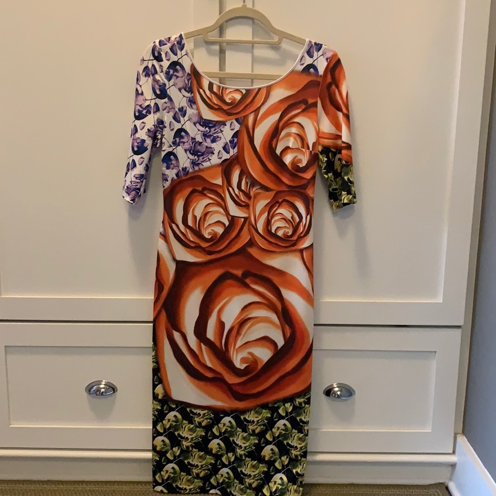 Clover Canyon floral print mini dress